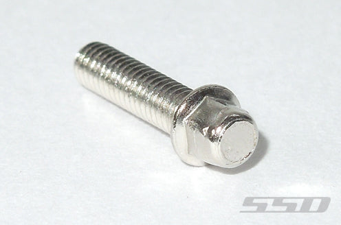 SILVER M2.5 X 10MM SCALE WHEEL BOLTS SSD00409 (RC Car) - Techtonic Hobbies - SSD