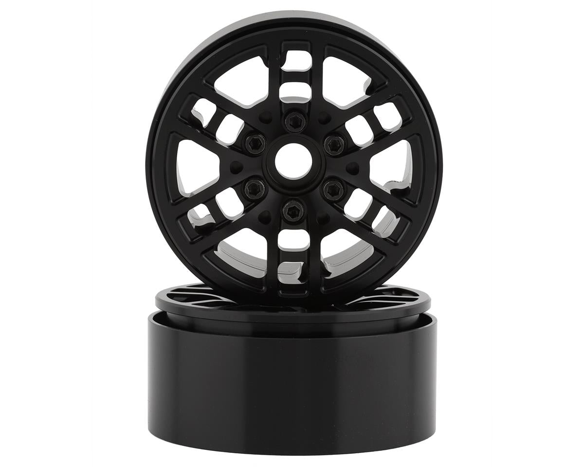 SSD-SSD RC Toycoma 1.9 Beadlock Crawler Wheels (Black) (2) -rc-cars-scale-models-sunshine-coast