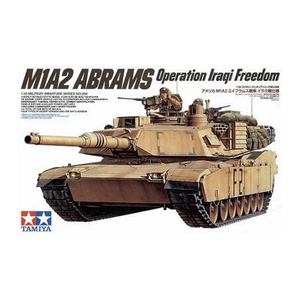Tamiya 1:35 Scale M1A2 Abrams Operation Iraqi Freedom - Techtonic Hobbies - Tamiya