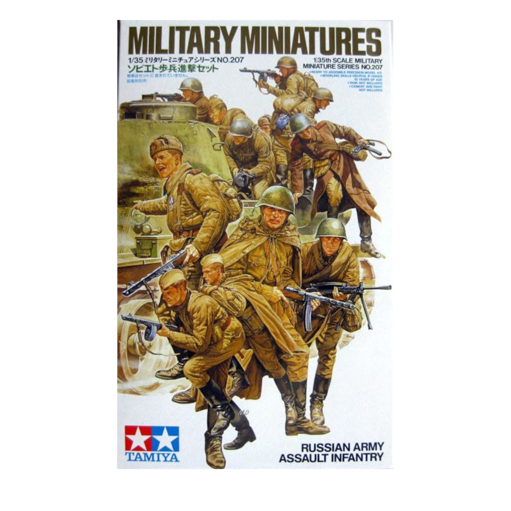 Tamiya 35207 1/35 Scale Russian Army Assault Infantry - Techtonic Hobbies - tamiya