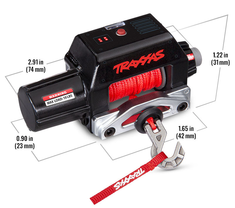 8855 | Traxxas TRX-4 & TRX-6 Pro Scale Winch Kit w/ Remote (RC Car) - Techtonic Hobbies - Techtonic Hobbies