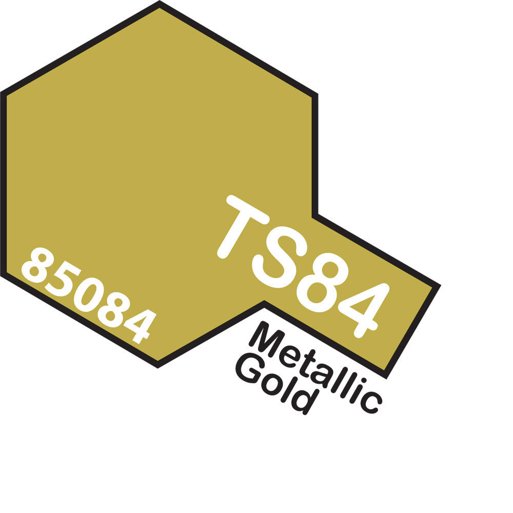 Tamiya-Tamiya TS-84 MetalLIC GOLD-rc-cars-scale-models-sunshine-coast