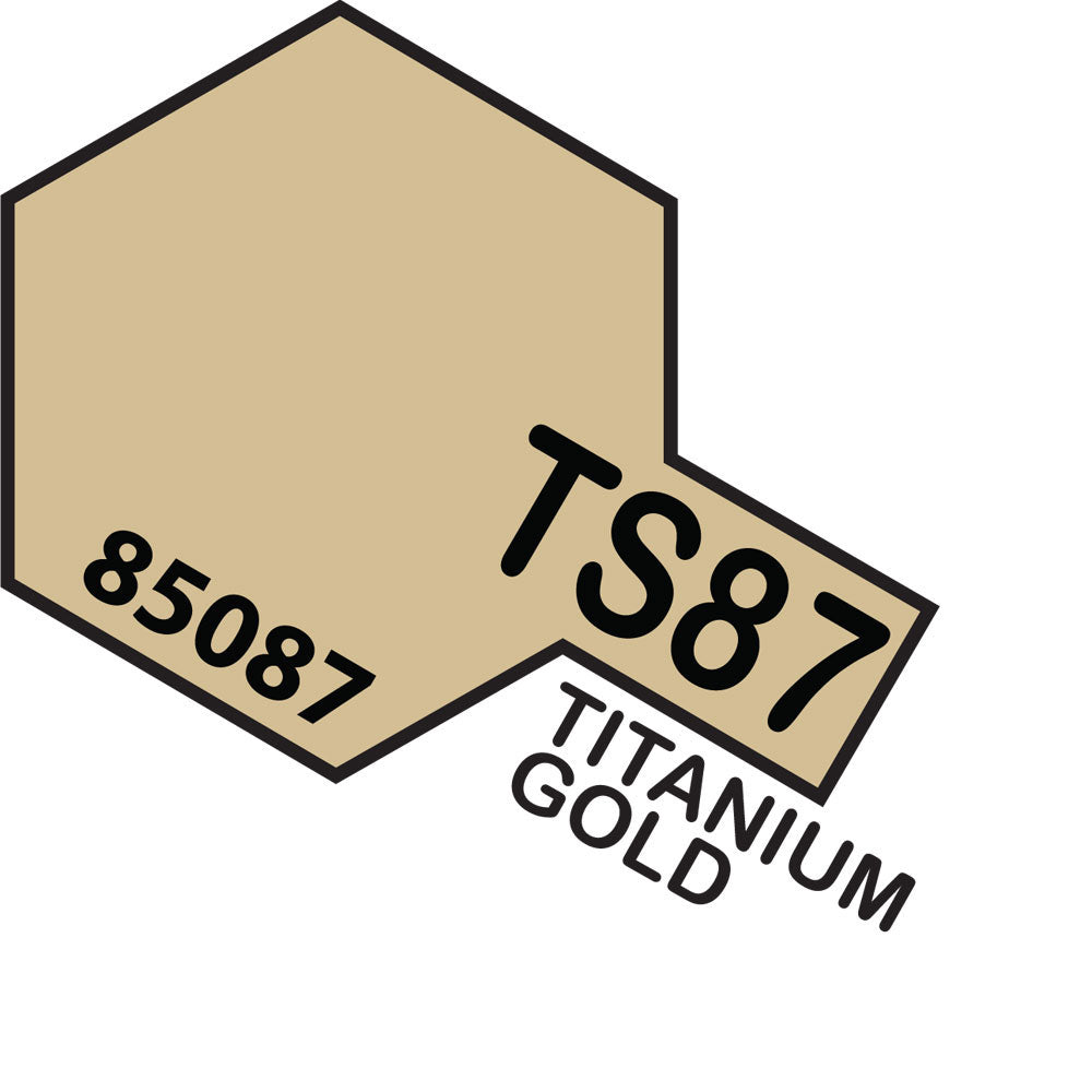 Tamiya-Tamiya TS-87 TITANIUM GOLD-rc-cars-scale-models-sunshine-coast