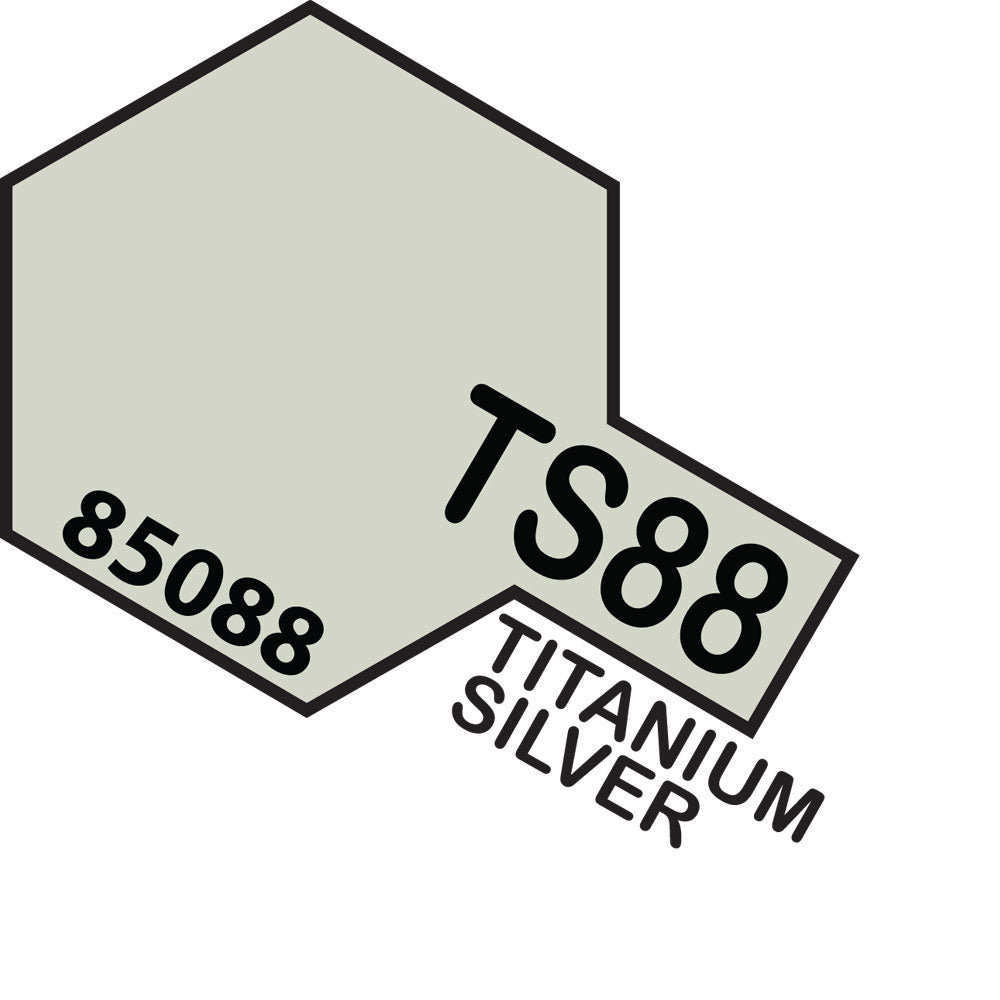 Tamiya-Tamiya TS-88 TITANIUM SILVER-rc-cars-scale-models-sunshine-coast