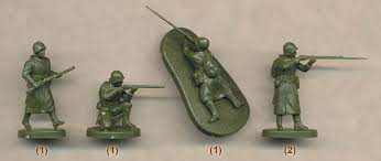 Zvezda 6197 1/72 Scale Soviet Infantry in Winter Uniform Plastic Soldiers (Scale Model) - Techtonic Hobbies - Zvezda